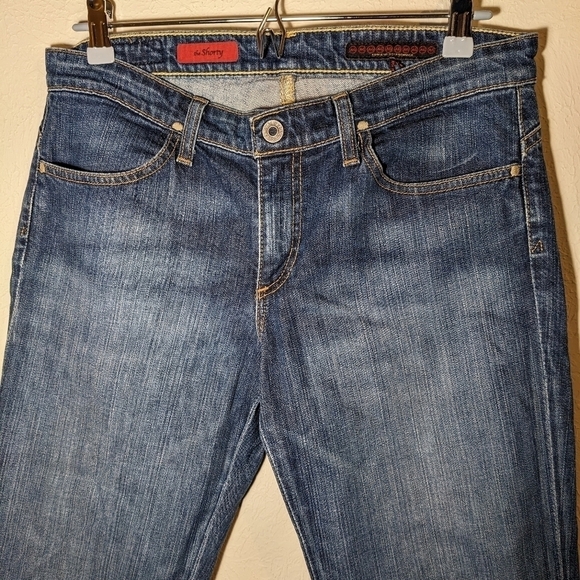 AG Adriana Goldschmied the Shorty cropped cuffed jeans - Picture 5 of 13